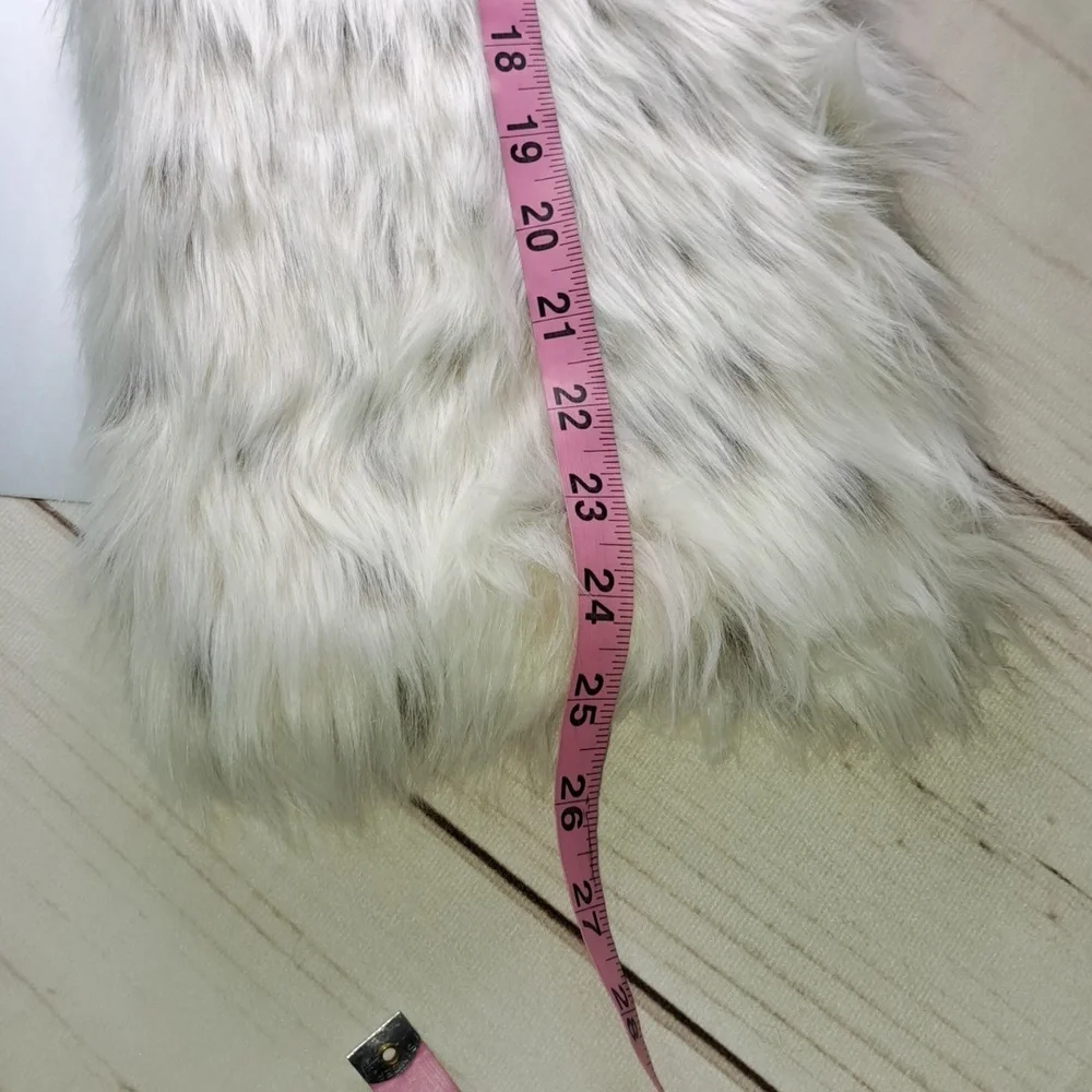 Chico's Cora Pull Through Faux Fur Scarf